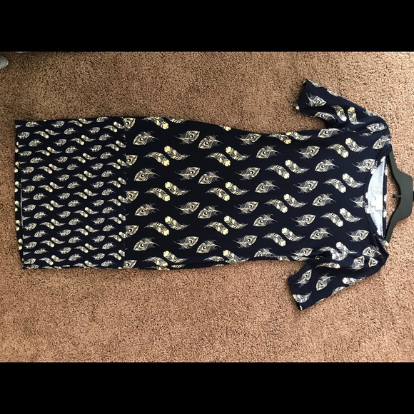 LULAROE XXS JULIA BODYCON DRESS - Picture 1 of 4